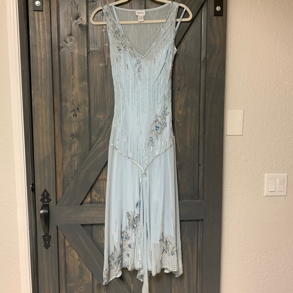 flapper slip dress